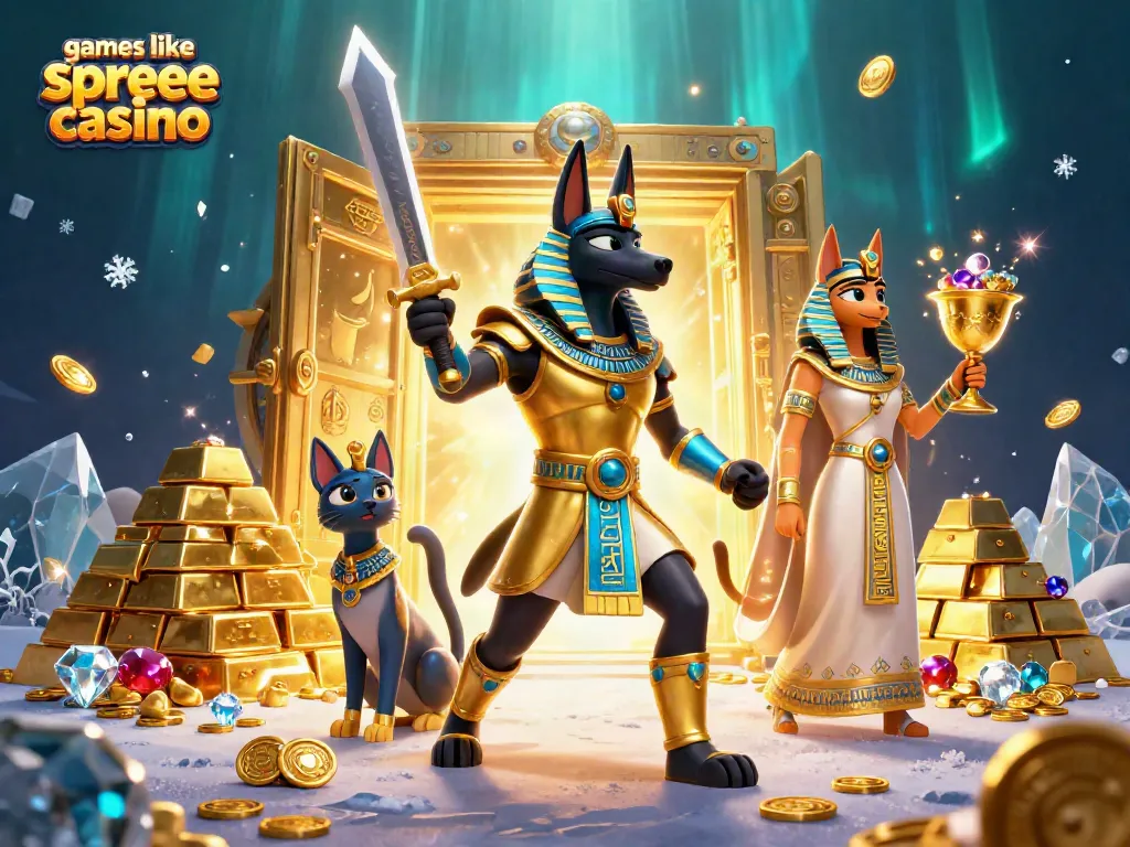 Experience the thrill of games like spree casino with Egyptian-themed slots and bonuses.
