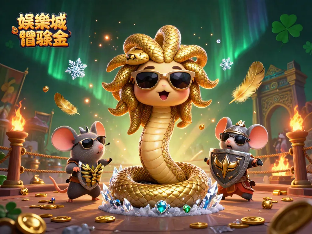 娛樂城體驗金獲得及使用攻略,展示精美的3D插畫,吸引玩家注意。