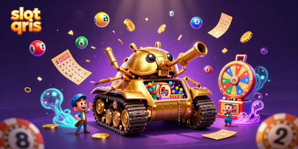 Bermain slot qris dengan pengalaman unik di dalam kasino miniatur yang menakjubkan dan meriah.