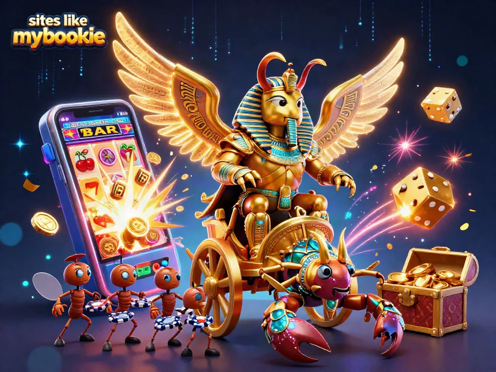 Bet on sites like mybookie with exciting casino games and vibrant graphics.