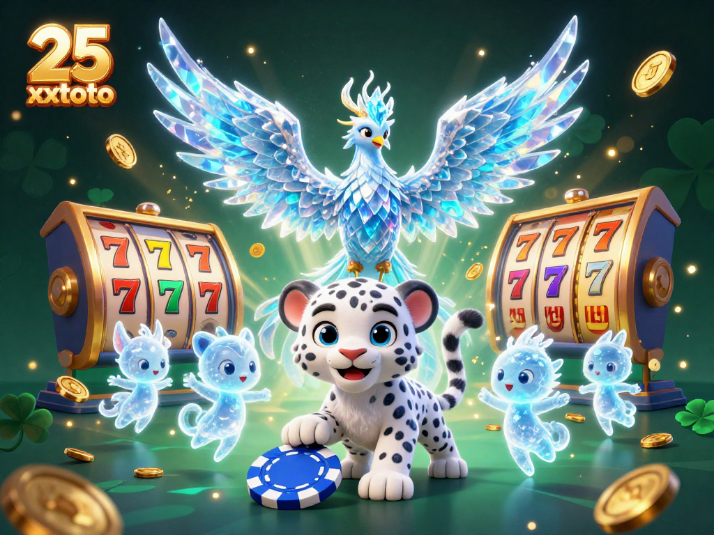 Menghadirkan keseruan 25 xxtoto dengan phoenix es dan anak macan tutul bermain poker chip es, berganti jackpot yang menarik.