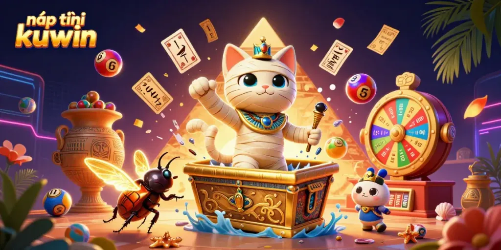 Engage in nạp tiền kuwin to unveil riches in a vibrant casino adventure with dynamic lottery elements.