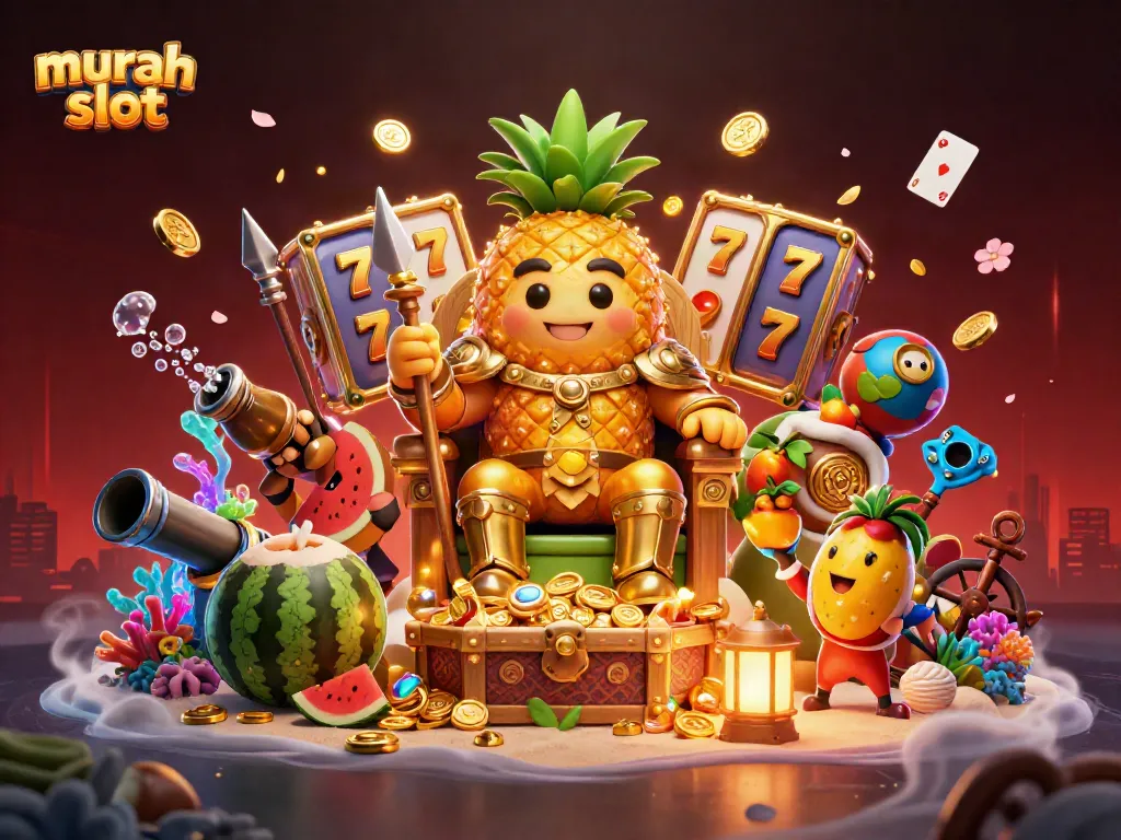 Menangkan permainan murah slot dengan raja nanas emas lomba jackpot di kasino digital.