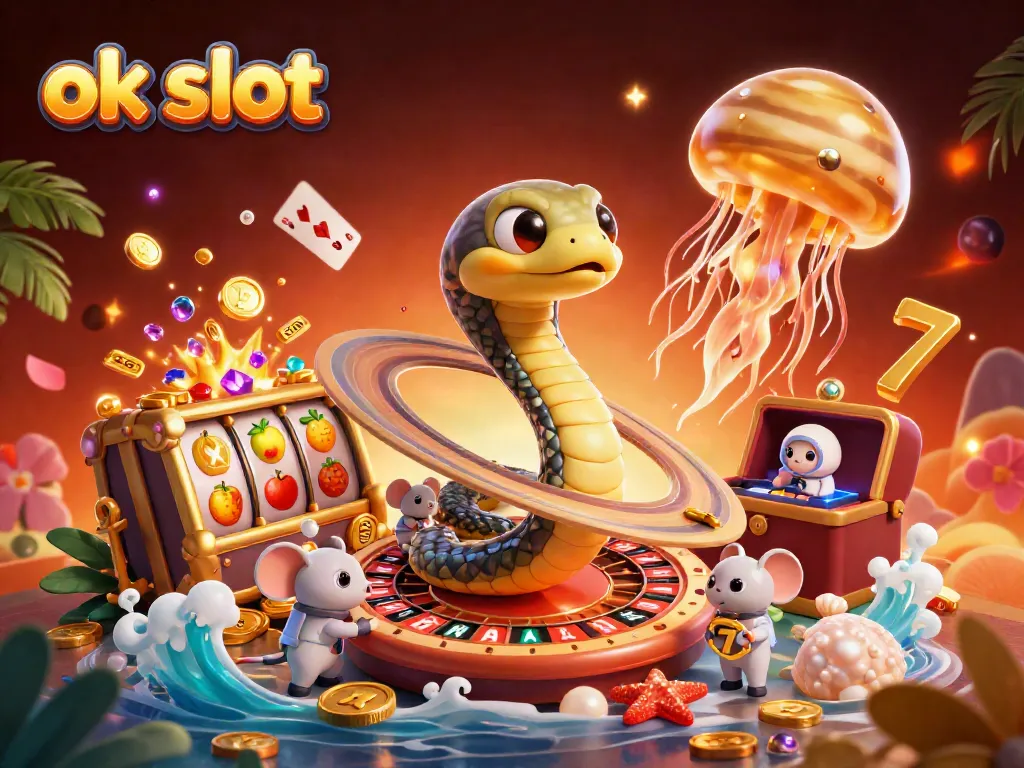 เล่นเกมสล็อตออนไลน์ที่ ok slot พร้อมการชนะอย่างมากมายและประสบการณ์คาสิโนที่น่าตื่นเต้น