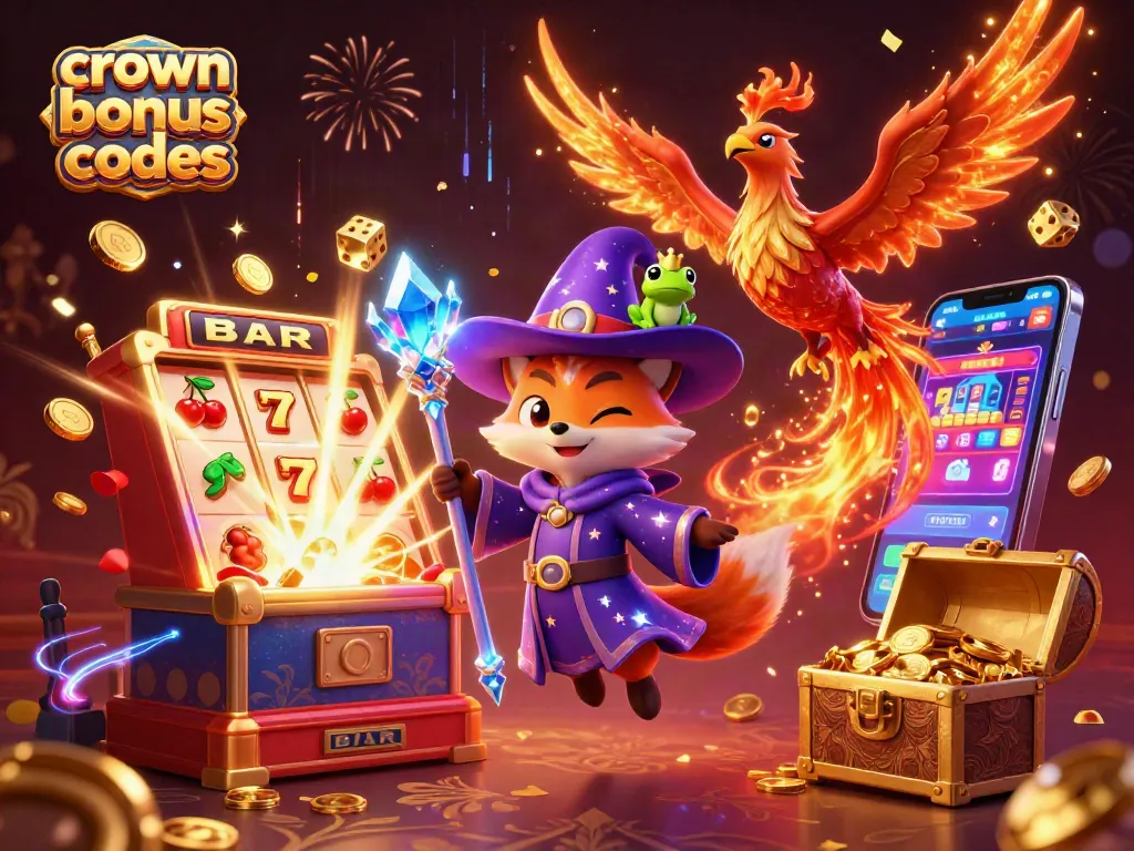 Play with exciting crown coins bonus codes and win big at the slots!