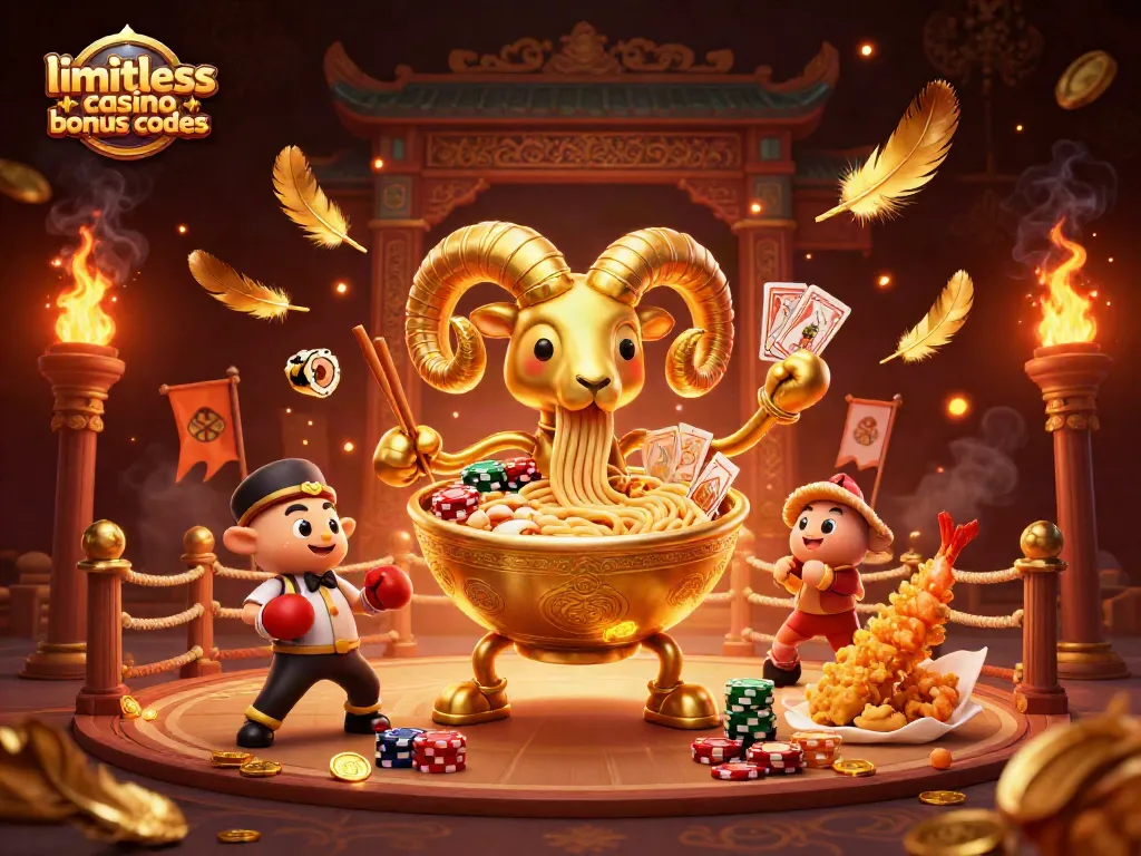 Experience limitless casino bonus codes in action with vibrant characters and dynamic elements.