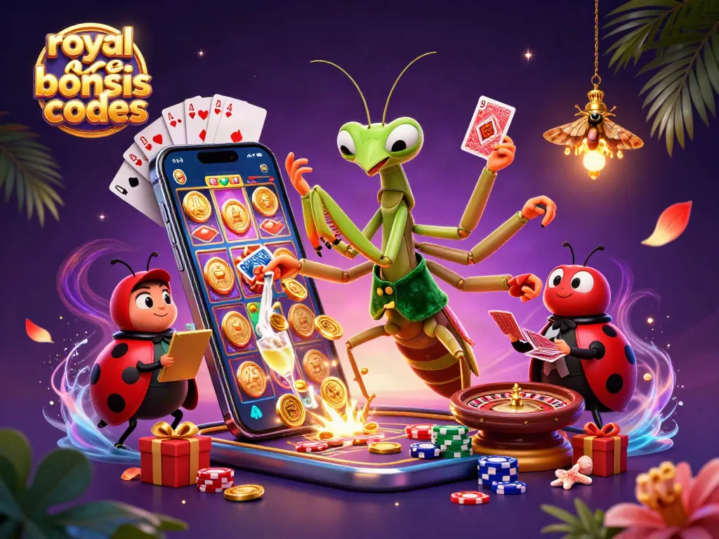 Experience exciting wins with royal ace bonus codes and colorful slot games in this vibrant casino scene.