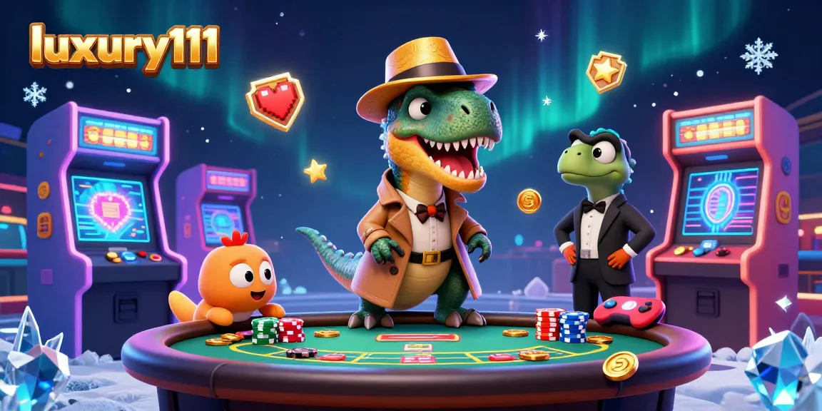 Experience the luxury111 excitement with a velociraptor card counter, stegosaurus pit boss, and chaotic gameplay!