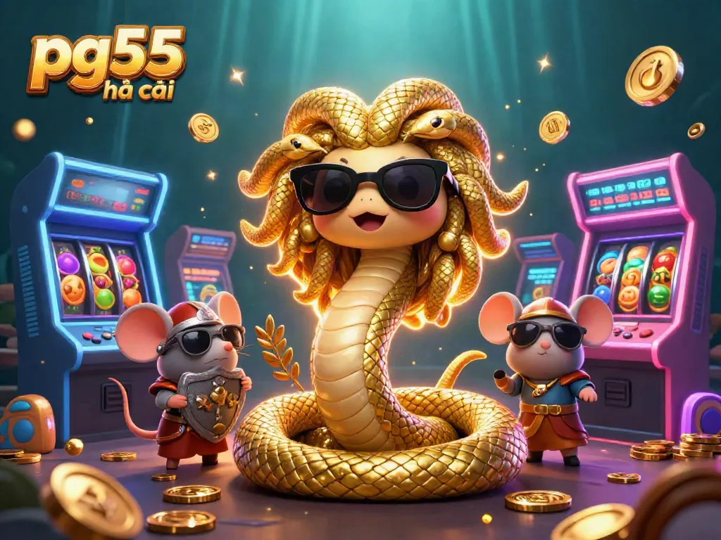 Engage in moments of fun and excitement at pg55 nhà cái with vibrant casino elements in a captivating world.
