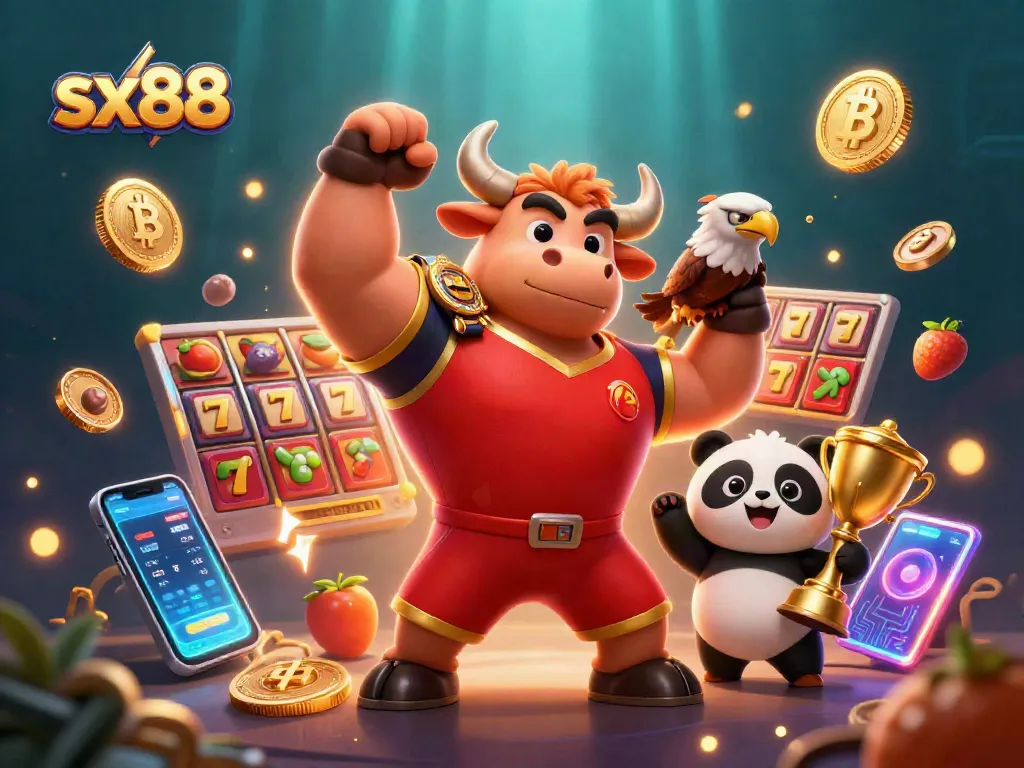 Engage with sx88's thrilling slot games featuring lucky 7s, jackpots, and vibrant characters